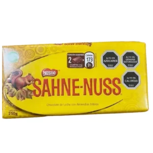 Chocolate Sahne.nus con textura suave y rica en sabor