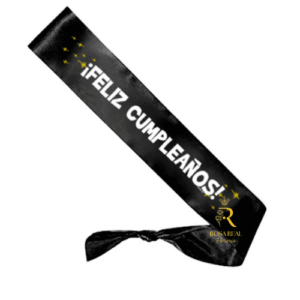 Banda personalizada para arreglos florales, coronas y regalos