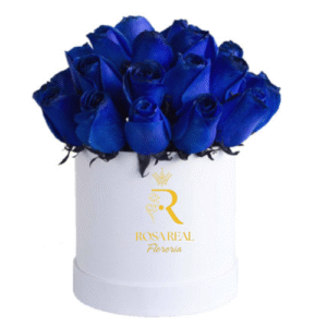 El box de 24 rosas azules tinturadas es un regalo moderno, elegante y lleno de significado. Cada rosa ha sido cuidadosamente seleccionada y tinturada artesanalmente para lograr un color azul intenso que simboliza la confianza, la lealtad y la armonía. Su presentación en caja tipo box premium convierte este arreglo floral en una experiencia visual única y sofisticada. Este arreglo de 24 rosas azules es ideal para sorprender en aniversarios, cumpleaños, declaraciones de amor o momentos especiales. La caja mantiene las flores firmes, frescas y perfectamente ordenadas, resaltando su color vibrante y su belleza natural. Además, puedes incluir una tarjeta personalizada con tu mensaje sin costo adicional, para añadir un toque de emoción a tu obsequio. Realizamos despacho a domicilio en Santiago y toda la Región Metropolitana, garantizando entregas rápidas y flores de la mejor calidad. Si haces tu pedido antes de las 13:00 horas, tu box puede ser entregado el mismo día.