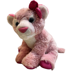 PELUCHE DE LEONA ROSADO